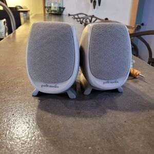 Vintage Polk Audio Computer Speakers